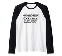and Then One Day You Find Ten | Dark Side of Pink Manche Raglan