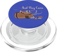 and They Came Two by Two Figurine Arche de Noé PopSockets PopGrip pour MagSafe