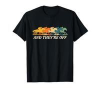 and They Off - Fan de Course de Chevaux T-Shirt