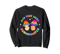 and They Were Shroom Mates Colocataires Funny Pride Queer Joke Sweatshirt