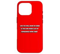 and You Will Know My Name is The Lord When I Lay My Fiction Coque pour iPhone 16 Pro