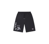 AND1 Pantalon 'On Court Applique' noir / blanc cassé, Taille 34