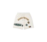 AND1 Pantalon 'Respect The Game' écru / brocart / homard / noir, Taille 34