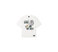 AND1 T-Shirt 'Get Busy' sapin / orange / noir / blanc, Taille S