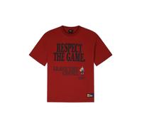AND1 T-shirt 'Respect The Game' bourgogne / noir, Taille L