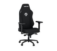 Anda Seat Phantom 3 Chaise Gaming Adulte - Chaises de Jeu XL Reclinables avec Accoudoirs 4D, Tissu Lin, Soutien Renforcé pour Cou et Lombaires, Chaises Gaming Ergonomiques en Tissu Noir