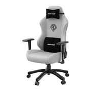 Anda Seat Phantom 3 Grande Chaise Gaming en Tissue Gris - Fauteuil Gaming Adulte, Accoudoirs Réglables 2D, Grande Coussins pour la Tête et Les Lombaires - Chaise Gaming Ergonomique pour La Bureau
