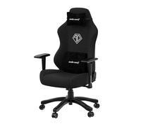 Anda Seat Phantom 3 Grande Chaise Gaming en Tissue Noir - Fauteuil Gaming Adulte, Accoudoirs Réglables 2D, Grande Coussins pour la Tête et Les Lombaires - Chaise Gaming Ergonomique pour La Bureau