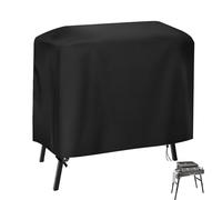 Andacar Housse de barbecue pour table de barbecue portable Yukon Glory, housse de table de barbecue étanche, housse de support de barbecue, noir - 86,4 x 61 x 81,3 cm