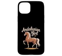 Andalousie Amateur de Chevaux équestre Coque pour iPhone 15 Plus