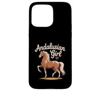 Andalousie Amateur de Chevaux équestre Coque pour iPhone 15 Pro Max