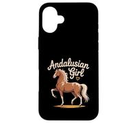 Andalousie Amateur de Chevaux équestre Coque pour iPhone 16 Plus
