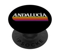 Andalousie Espagne Retro Graphic - Andalucía Galicia España PopSockets PopGrip Adhésif