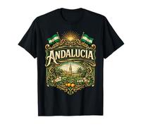 Andalousie Fierté du Sud Design Traditionnel T-Shirt