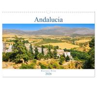 Andalucía - Buenos Días (Wandkalender 2026 DIN A3 quer), CALVENDO Monatskalender: Andalusien, Sonnenseite des Lebens