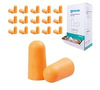 ANDANDA PAMPAS Bouchon d'Oreille, Lot de 200 Paires, Protection Auditive Anti Bruit SNR 37dB, Mousse Douce, Léger, Reutilisable, Anti Ronflement, Boule quies Pour Dormir, Voyager, Étudier, Travailler