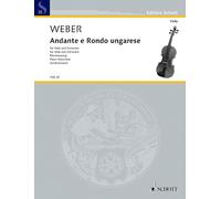 Andante and Rondo ungarese: viola and orchestra. Réduction pour piano avec partie soliste.