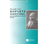 Andante et Allegro pour trompette en Ut et en Fa et piano