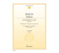 Andante: from Organ Sonata No. 4 E minor. piano.