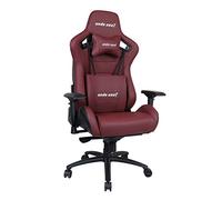 ANDASEAT Kaiser Rouge Chaise de Bureau Gaming, PVC, Red, XL