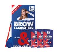 ANDbeauty Brow Kit de plastification - Kit de lifting des sourcils pour la maison - 3 applications - Sachets pré-portionnés - Résultats professionnels, longue durée jusqu'à 4 semaines - Fabriqué en