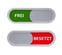 Andchi 2 Pièces Free Busy Panneaux Coulissants Auto-inscrivants Pour Porte et Bureau (FB Allemand)