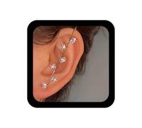 Andelaisi Boucles d'oreilles bohème en forme de feuille de strass - Boucles d'oreilles dorées - Boucles d'oreilles à crochet - Bord doré - Boucles d'oreilles incrustées de strass pour femme