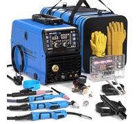 ANDELI 8en1 Poste à souder multiprocessus 230V - 205A/50A MIG/TIG HF/Plasma
