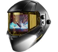 ANDELI Casque soudage Auto 180°Panorama 2 LED 4 Capteurs USB-C True Color