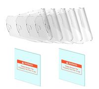 ANDELI Lot de 5 lentilles de rechange extérieures pour grand écran de visualisation et 2 lentilles intérieures de rechange pour casque de soudage ANDELI OPTIM