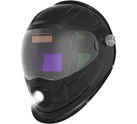 ANDELI Welding Helmet with LED, True Color Auto Darkening 1/1/1/2 Large Viewing 3.86"X2.44" Welder Mask Hood with Weld/Grind/Cut Mode for TIG MIG/MAG MMA Plasma (Black Starry Sky)