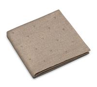 ANDER Couverture Bebe en Laine mérinos Apollo - Petite Couverture Douce pour Enfants 75 cm x 100 cm - Plaid Bebe Naissance Douillette Couleur crème - Accessoire bébé Confortable et sûr