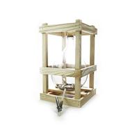 andere Hersteller Bonbonne en Verre 5 L dans Un Support en Bois, avec Accessoires