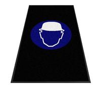 Andersen 2120403 Intérieur en fibre de nylon classique Impressions Tapis de sol avec sécurité Logo Tapis de caoutchouc nitrile Dos, 830 G/M², paysage, 85 x 150 cm