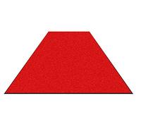 Andersen 445310585115 4453# Colorstar Tapis Nylon pour un Usage à l'Intérieur, Semelle en Caoutchouc Nitrile, 700gr/M2, 85 cm Largeur x 115 cm Longueur, Rouge Clair