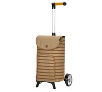 ANDERSEN Chariot de courses Fun Eske marron 47 l Chariot à main, moderne, durable, shopping, aluminium, poignée ergonomique, léger