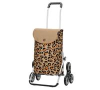 ANDERSEN Chariot de courses Royal Sh. Tyra Leo 46 L Chariot de courses en aluminium pliable de haute qualité à la mode Roues amovibles