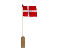 Andersen Furniture Drapeau de table Celebrating Denmark 40 cm Oak-brass