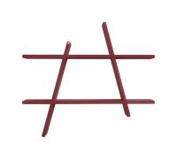 Andersen Furniture Étagère murale A-Shelf Special Edition Wine red L 78x12x67 cm