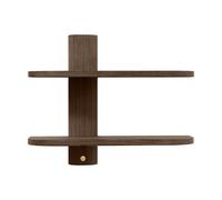 Andersen Furniture Étagère murale Bend Smoked Oiled Oak. 50x18x40 cm
