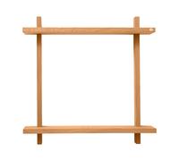 Andersen Furniture Étagère murale Treat double Oiled Nature Oak. 50x12x50 cm