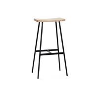 Andersen Furniture HC2 Tabouret de Bar 79 cm Chêne/Noir