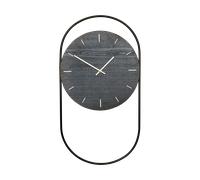 Andersen Furniture Horloge murale A-Wall 41x76 cm Black-brass
