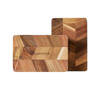 Andersen Furniture Planche à découper ARC 12x18 cm Lot de 2 Acacia