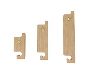 Andersen Furniture Set de 3 crochets Multi Hooks Oak