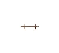 Andersen Furniture Treat Shelf Single Petit Chêne Fumé Huilé