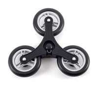 Andersen Roue pour chariot de courses de la série SCALA et ROYAL, Ø 3 x 130 mm, couronne à 3 roues