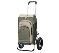 ANDERSEN Royal Shopper Hydro 2.1 Chariot de courses Gris 62 l Vélo Chariot de courses Sac à dos thermique Aluminium Pliable Roue à billes pneumatique