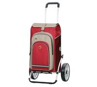 Andersen Royal Shopper Hydro 2.1 Chariot de courses Rouge 62 l Vélo Chariot de courses Sac à dos thermique en aluminium pliable Roulement à billes, 167-036-72