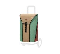 Andersen Sac de rechange pour chariot de courses - 50 l - Avec compartiment isotherme - Poche avant - Imperméable - Réflecteurs - Pliable - Oli.P 2.0 beige